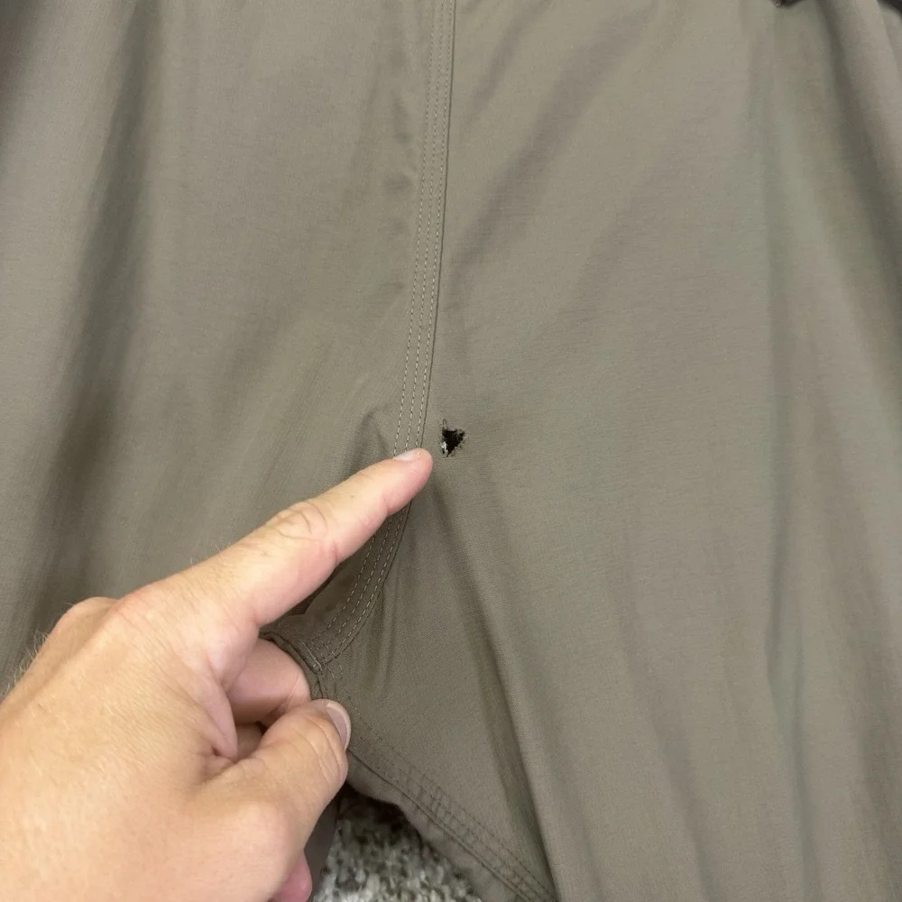 The North Face Paramount Convertible Pants Men's 38X32 Brown Outdoor Performance